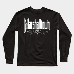 Vintage Marshalltown, IA Long Sleeve T-Shirt